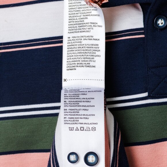 Original Penguin by Munsingwear Striped Polo Shirt XL - Picture 6 of 6